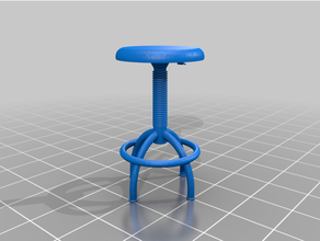 classroom stool 3d print model - Mito3D