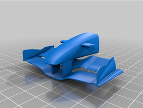 honda ra106 nariz cone Fórmula 1 3d print model - Mito3D