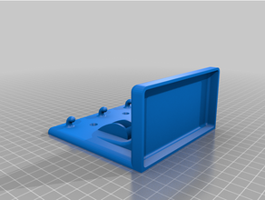 gang light switch key rack shelf nest hub google 3d print model - Mito3D
