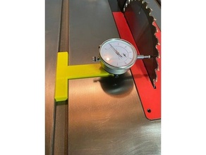 mesa marcar indicador montar espada alineación 3d print model - Mito3D