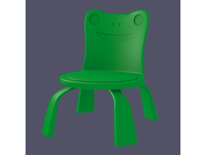 grenouille chaise 3d print model - Mito3D