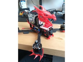 iflight nazgul5 dragon mod drone nazgul quadcopter 3d print model - Mito3D