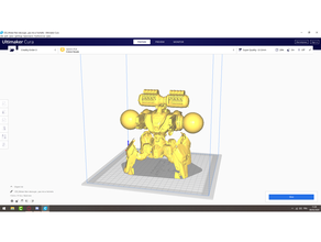 wotan borderlands 3 maliwan mecha robot 3d print model - Mito3D