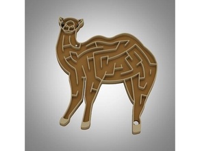 camello rompecabezas 3d print model - Mito3D