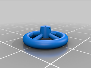 handwheel spinner 3d print model - Mito3D