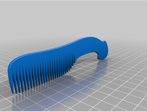 penis comb 3d print model - Mito3D