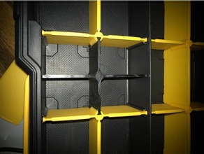 dewalt storage box divider 3d print model - Mito3D