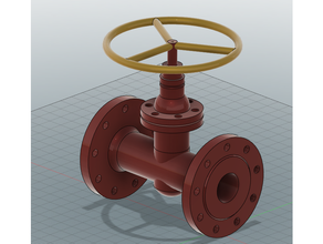 cage valve gas oil petrobras 3d print model - Mito3D