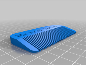 personalizado comb2 3d print model - Mito3D