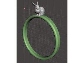 dpt100 s20 cls l7a1 rabbit ring 3d print model - Mito3D