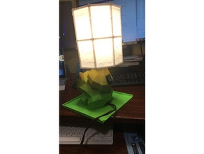 bulbasaur table lampe 3d print model - Mito3D
