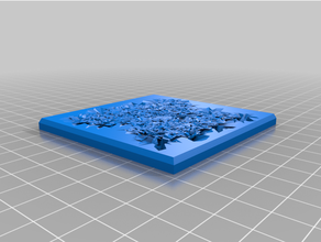 75mm square tiles 3d deadzone dead zone board set 3 28mm miniature sci-fi wargame wargameing wargames 3d print model - Mito3D