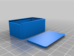 gerundet gleiten Box 5x3x2cm angepasst 3d print model - Mito3D