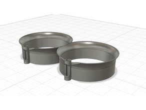Donut 3 pouces conduits profil cinewhoop beignet3 3d print model - Mito3D