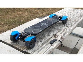 fenders ownboard bamboo carbon gt electric skateboard 3d print model - Mito3D