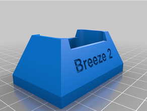 aspirer brise 2 supporter 3d print model - Mito3D