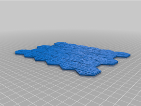 gloomhaven cortar Roca tablón losas 3d print model - Mito3D