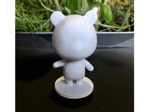 animal cruzando Urso Cheri filhote Judy Nintendo 3d print model - Mito3D