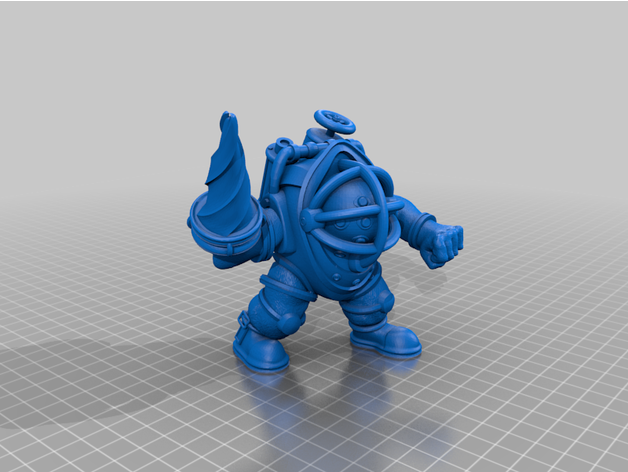 gros papa 3d imprimable 3D print model - Mito3D