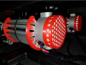 pasif motor soğutucu dof gerçeklik hareket platform 3d print model - Mito3D