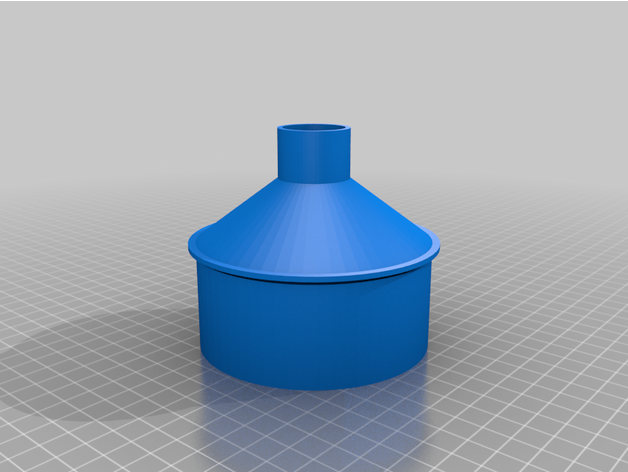 customized vacuum hose adapter 3D print model - Mito3D