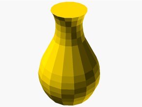 Customizer Prüfung Vase 3d print model - Mito3D