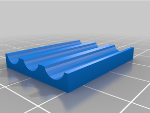 horizontal lápiz descanso 3 3d print model - Mito3D