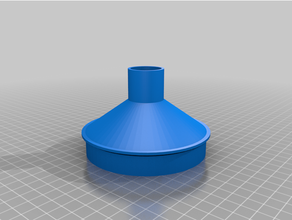 customized vacuum hose adapter 3d print model - Mito3D