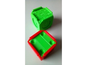 cubetransportbox box carry cube openscad puzzle storage 3d print model - Mito3D