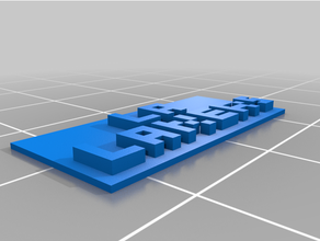lakers logo 3d barra 3d print model - Mito3D