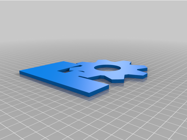 freecad símbolo 3D print model - Mito3D