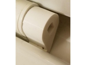 toilet seat hinge bemis nextstep 3d print model - Mito3D