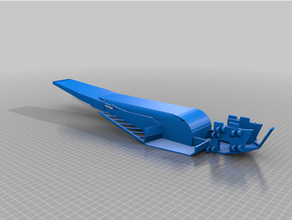 rc yamaha chassis roughdraft 3d print model - Mito3D