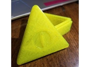 triangular container 3d print model - Mito3D