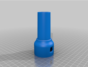 Bosch gas18v tuyau adaptateur 3d print model - Mito3D