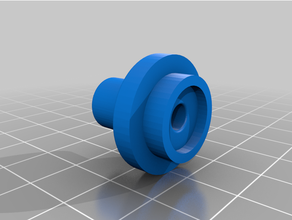 Bullseye kanal taç 3d print model - Mito3D