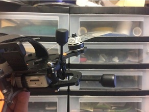 Katalysator Maschinenarbeiten Banggod dji Antenne montieren cmw Drohne Quadcopter 3d print model - Mito3D