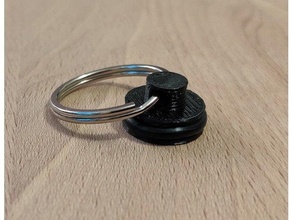 Einrad Pint Laden Hafen Stecker Schlüsselring 0 Ring Klingeln 3d print model - Mito3D