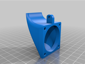 40mm fan support blower agraber 30i 3d print model - Mito3D
