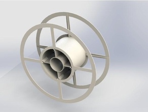carretel Greg filamento 400m ender3 3d print model - Mito3D