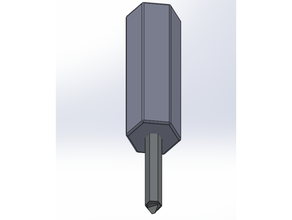 tornillo conductor v1 herramienta mano destornillador 3d print model - Mito3D