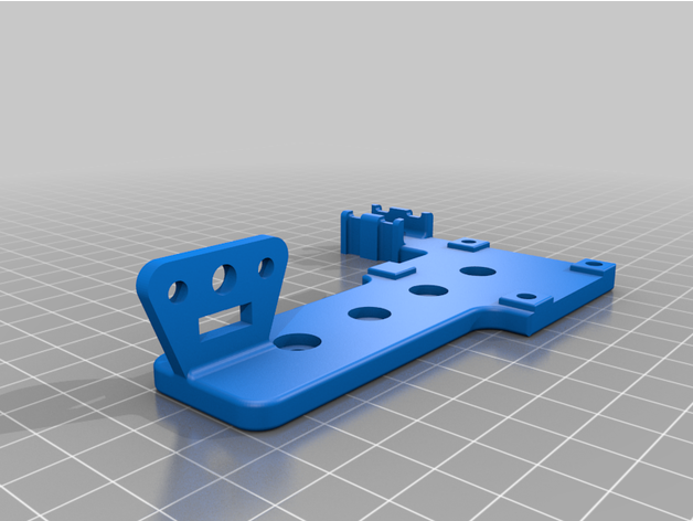 exoslide hemera mount bltouch e3dhemera e3d 3D print model - Mito3D