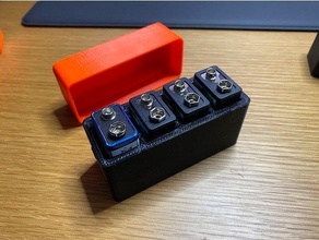 9v batería caja 3d print model - Mito3D