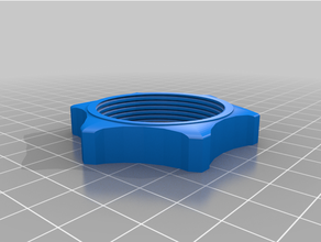 rosca ventilador 40 mm roscada 3d print model - Mito3D