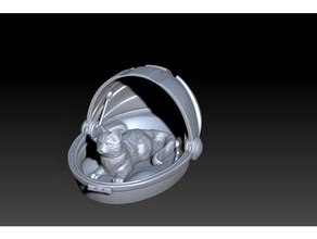 gatto yoda presepe babyyoda Guerre stellari bambino 3d print model - Mito3D