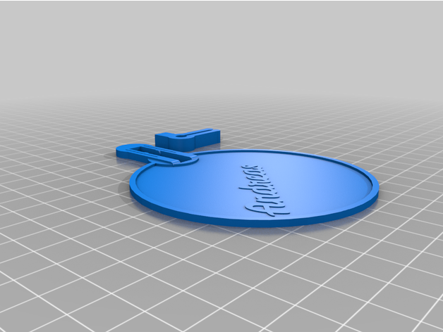 angepasst weizenbierglas deckel 3D print model - Mito3D
