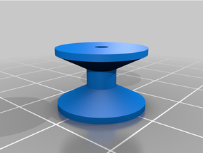 pulley 5 diam 205 hole 3d print model - Mito3D