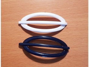 capelli clip 3d print model - Mito3D