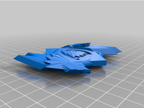 quasar dragão beyblade estourar camada 3d print model - Mito3D