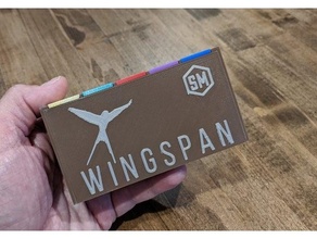 wingspan player token accessories box boardgame boardgames board game 3d print model - Mito3D